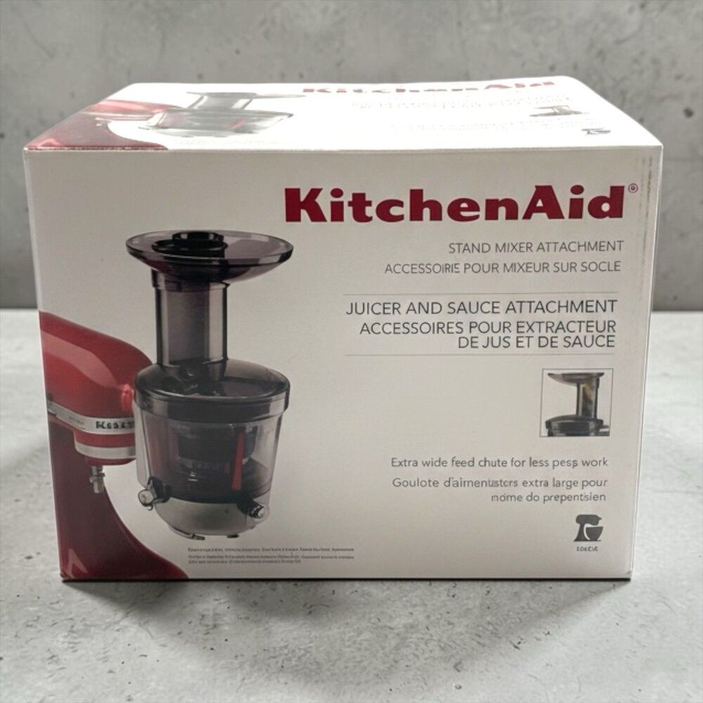KitchenAid Stand Mixer Juicer & Sauce Attachment Open Box Never Used KSM1JA